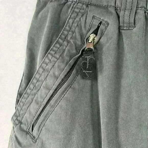 B.C. Clothing Co. Pants Gray Men’s XL x 30” Convertible Zip Cargo Pants/Shorts - Picture 5 of 8